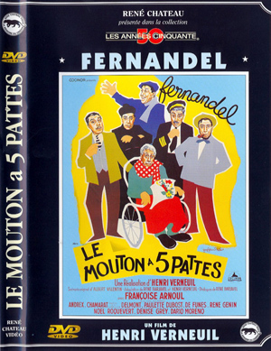 DVD обложка к фильму «Баран о пяти ногах»
