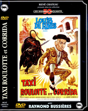DVD обложка к фильму «Такси, прицеп и коррида»