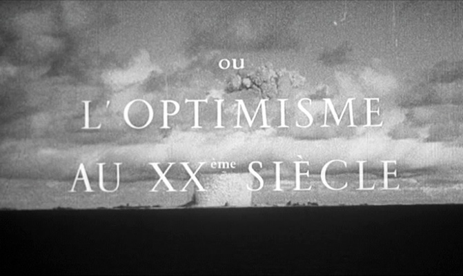 Кадр с названием фильма «Кандид, или Оптимизм в XX веке»