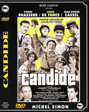 DVD обложка к фильму «Кандид, или Оптимизм в XX веке»