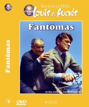 DVD обложка к фильму «Фантомас»