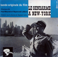 LP обложка к OST «Le gendarme à New-York»