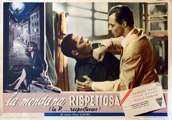 Постер к фильму «La p..... respectueuse»