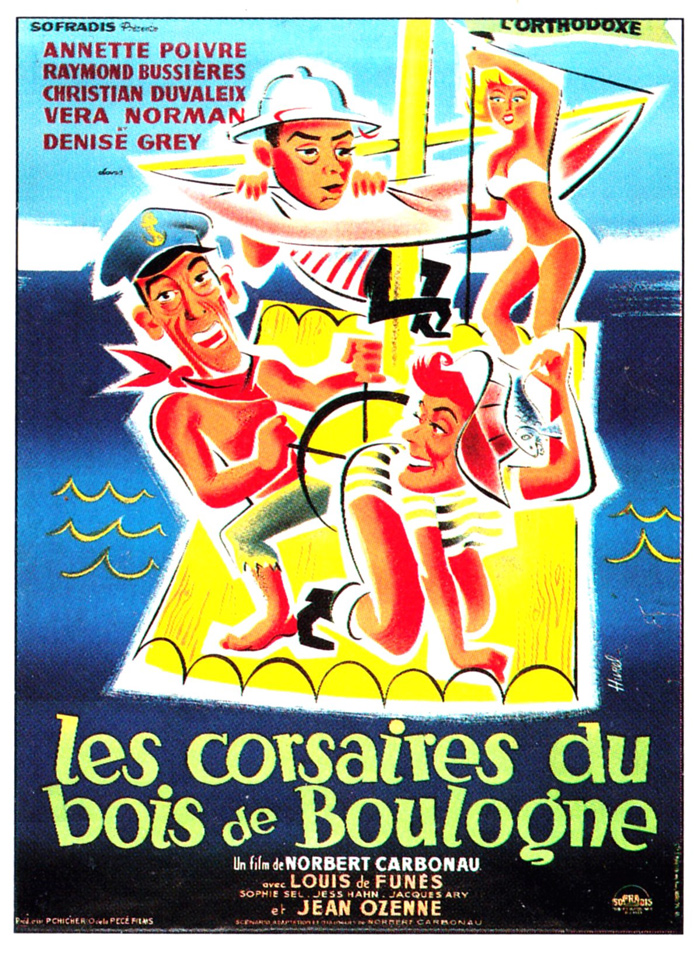 Постер к фильму «Les corsaires du bois de Boulogne»