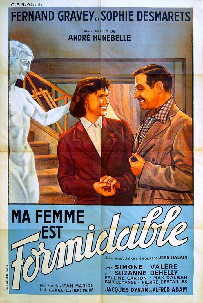 Постер к фильму «Ma femme est formidable»