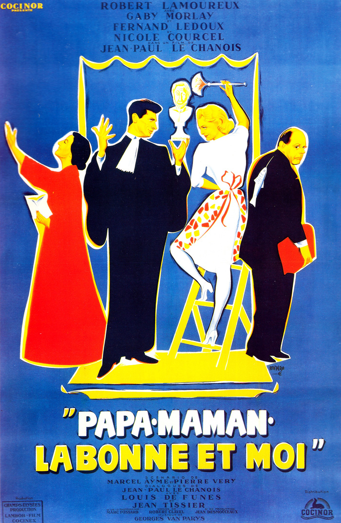 Постер к фильму «Papa, maman, la bonne et moi...»
