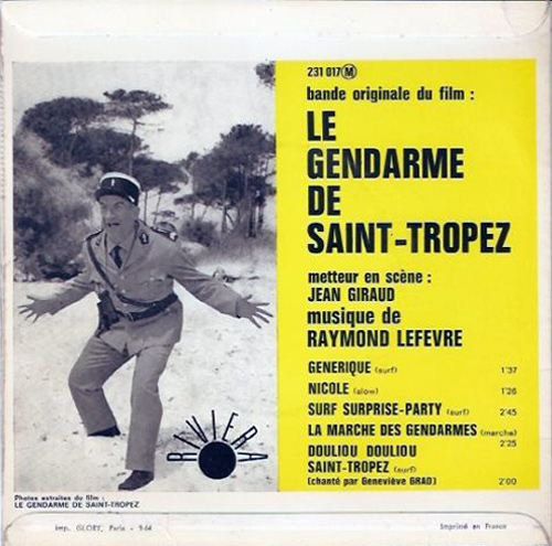 Постер к фильму «Le gendarme de Saint-Tropez»