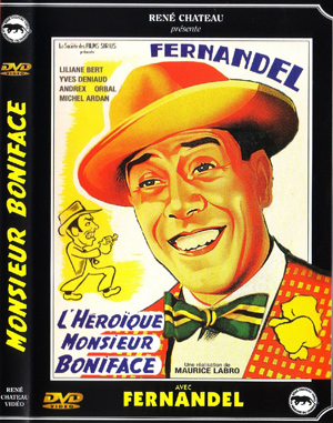 DVD обложка к фильму «Героический господин Бонифас»