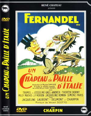 DVD обложка к фильму «Шляпка из итальянской соломки»