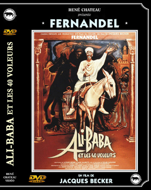 DVD обложка к фильму «Али-Баба и сорок разбойников»