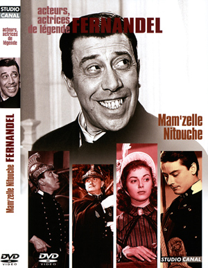 DVD обложка к фильму «Мадемуазель Нитуш»