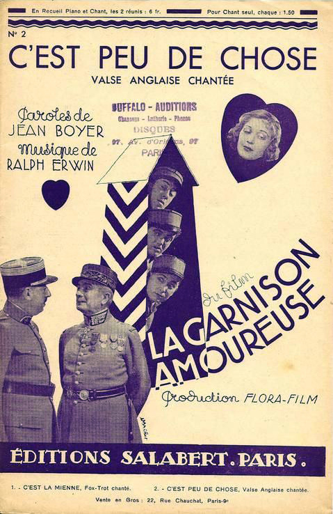 Постер к фильму «La garnison amoureusee»