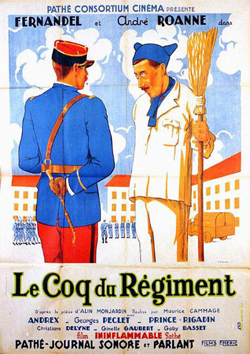 Постер к фильму «Le coq du régiment»