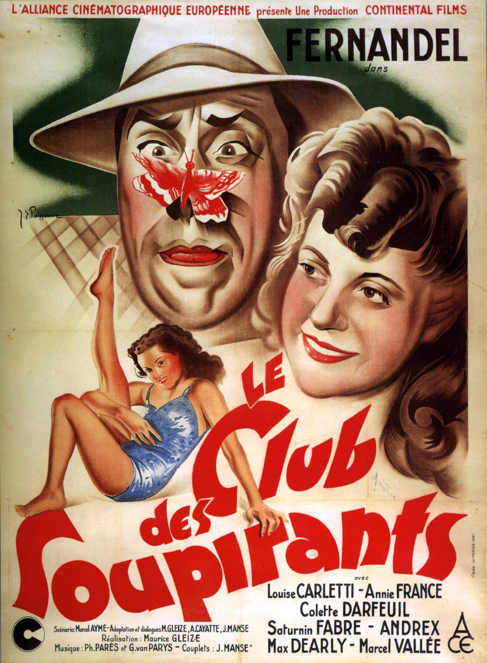 Постер к фильму «Le club des soupirants»