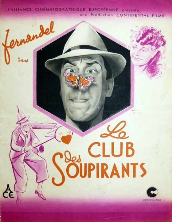 Постер к фильму «Le club des soupirants»