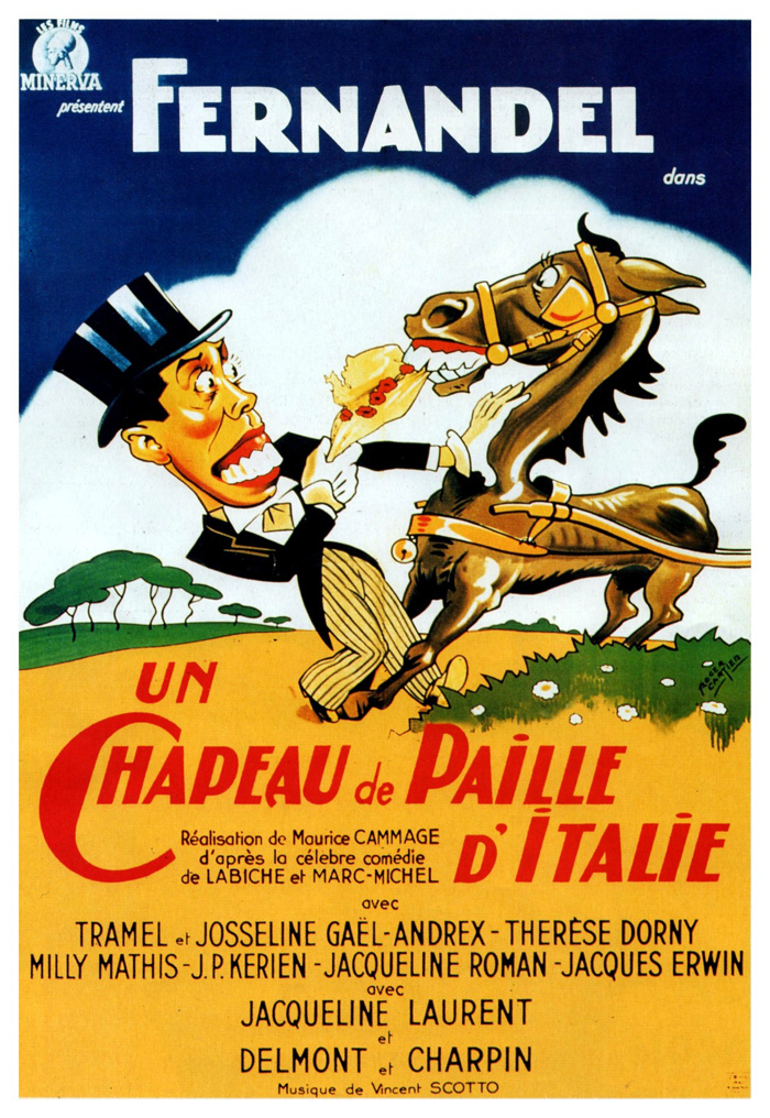 Постер к фильму «Un chapeau de paille d'Italie»