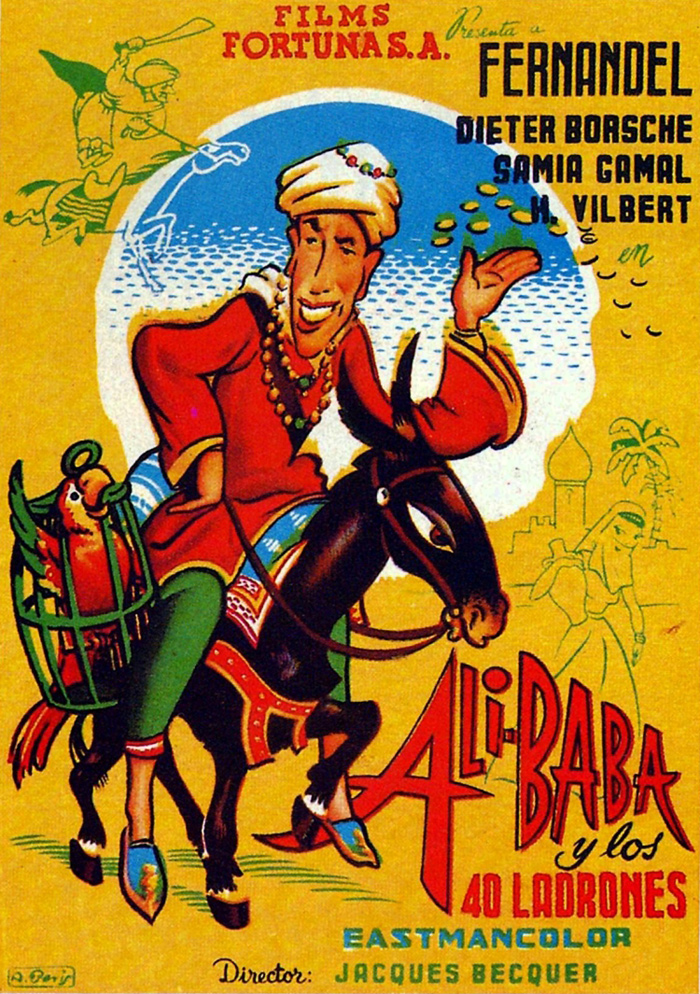 Постер к фильму «Ali-Baba et les quarante voleurs»
