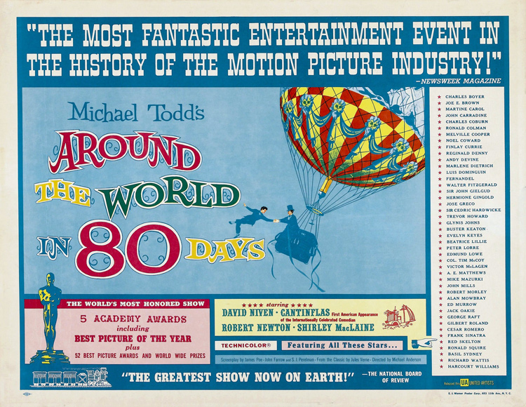 Постер к фильму «Le tour du monde en 80 jours»