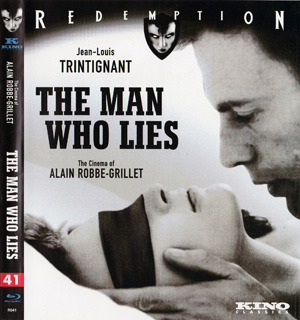 BD обложка к фильму «Человек, который лжёт»