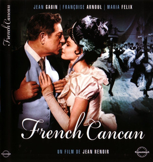 BD обложка к фильму «Французский канкан»