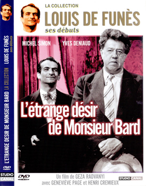 DVD обложка к фильму «Странное желание господина Бара»