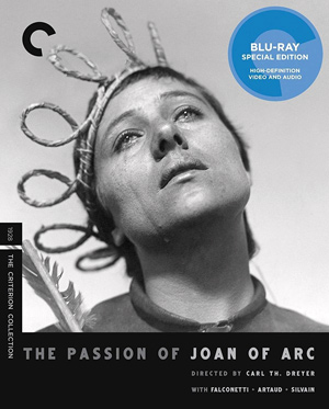 BD обложка к фильму «Страсти Жанны д'Арк»