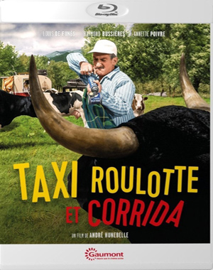 BD обложка к фильму «Такси, прицеп и коррида»