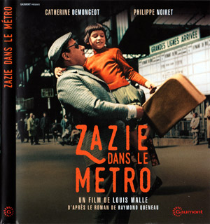 BD обложка к фильму «Зази в метро»