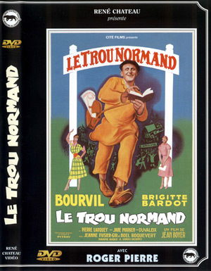 DVD обложка к фильму «Нормандская дыра»