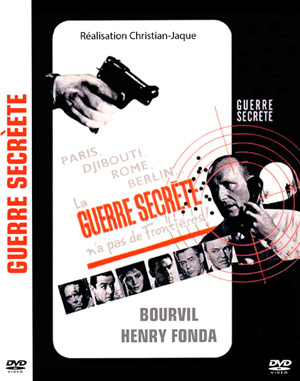 DVD обложка к фильму «Секретная война»