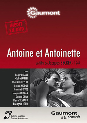 DVD обложка к фильму «Антуан и Антуанетта»