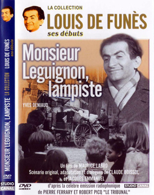 DVD обложка к фильму «Господин Легиньон, фонарщик»