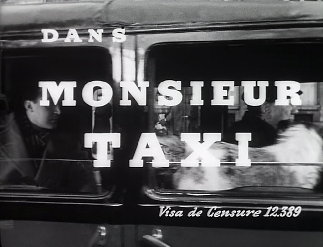 Кадр из фильма «Господин Такси»