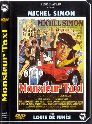 DVD обложка к фильму «Господин Такси»