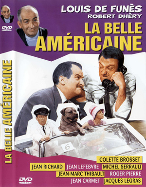 DVD обложка к фильму «Прекрасная Американка»