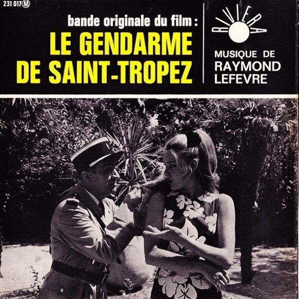 Обложка к пластинке «Жандарм из Сен-Тропе»