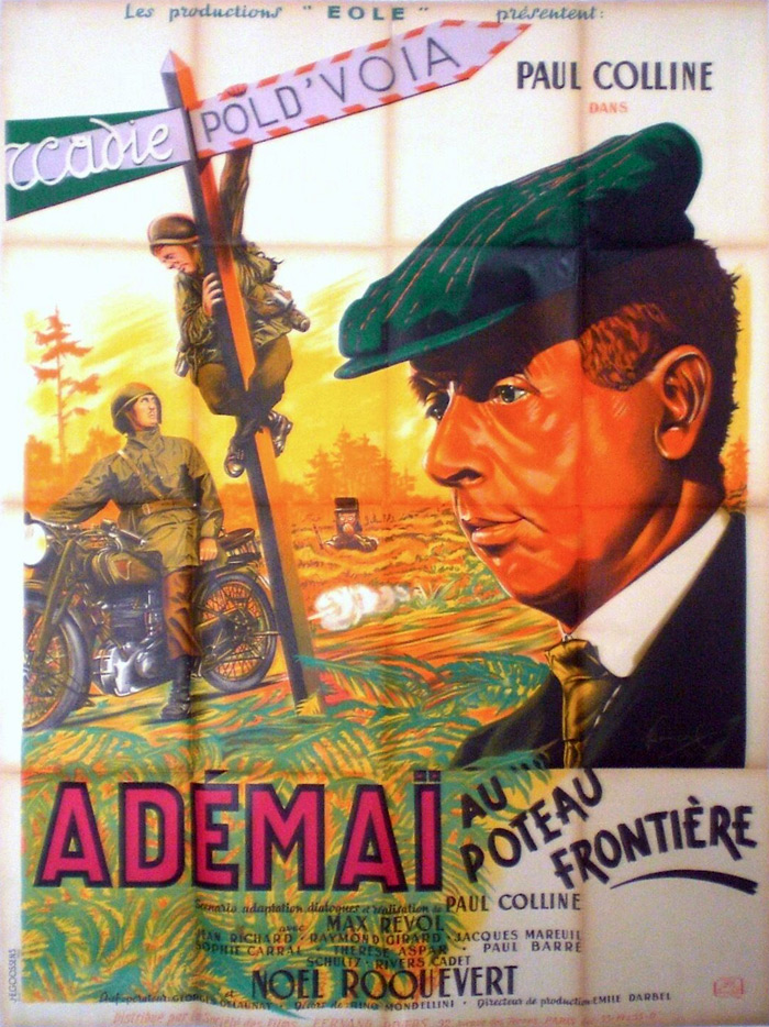 Постер к фильму «Adémaï au poteau-frontière»