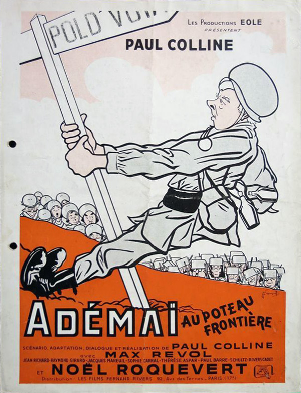 Постер к фильму «Adémaï au poteau-frontière»