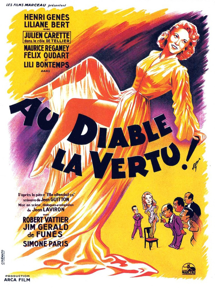 Постер к фильму «Au diable la vertu»