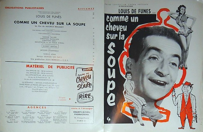 Постер к фильму «Comme un cheveu sur la soupe»