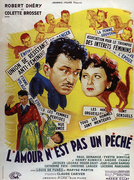 Постер к фильму «L'amour n'est pas un pêché»