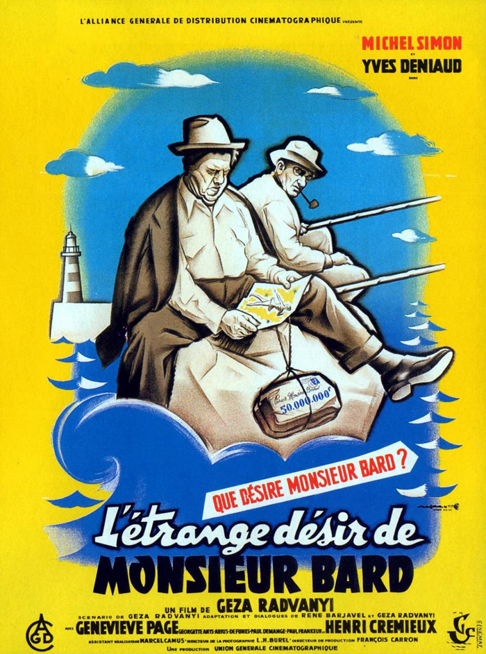Постер к фильму «L'étrange désir de Monsieur Bard»