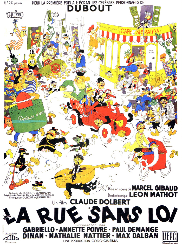 Постер к фильму «La rue sans loi»