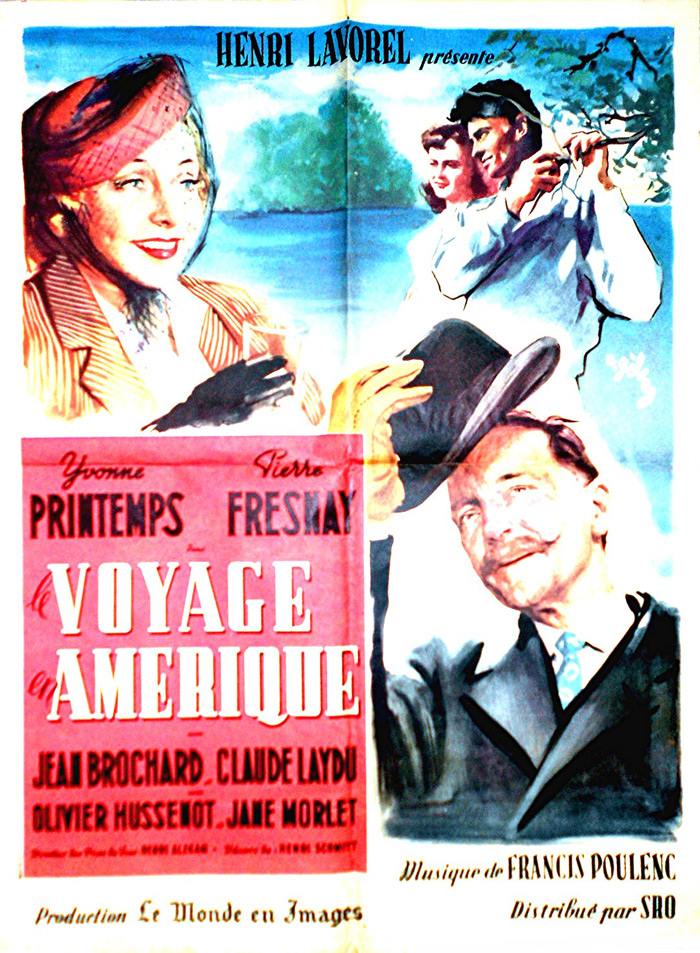 Постер к фильму «Le voyage en Amérique»