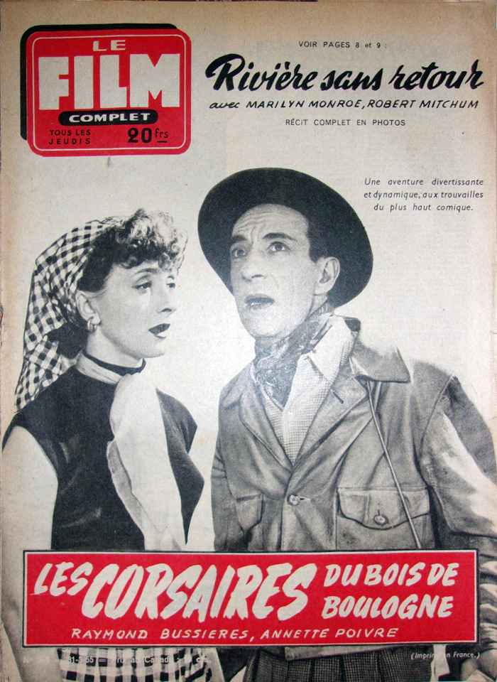Постер к фильму «Les corsaires du bois de Boulogne»