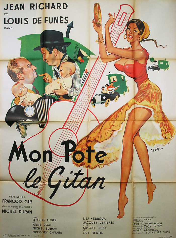 Постер к фильму «Mon pote le gitan»