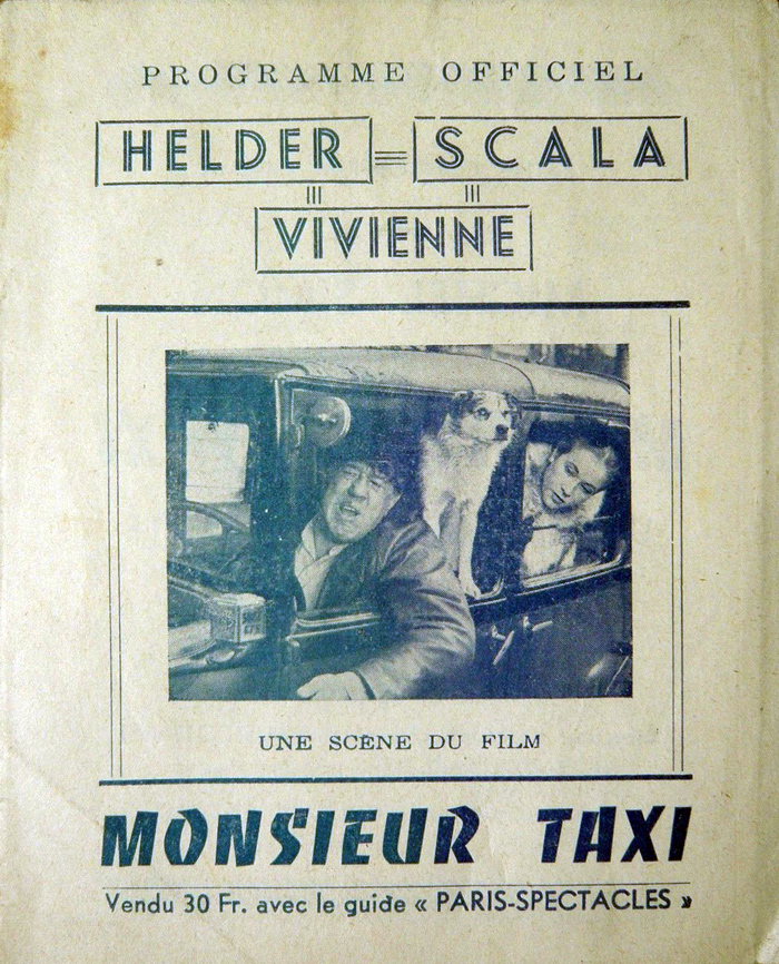 Постер к фильму «Monsieur Taxi»