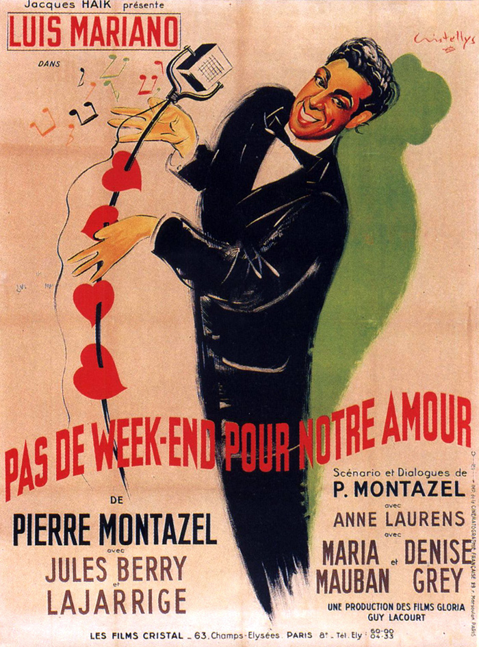 Постер к фильму «Pas de week-end pour notre amour»
