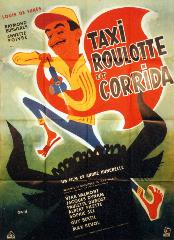 Постер к фильму «Taxi, roulotte et corrida»