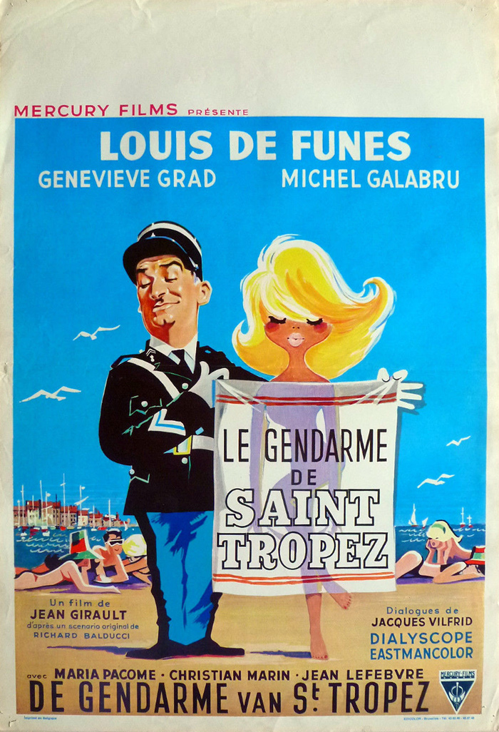 Постер к фильму «Le gendarme de Saint-Tropez»